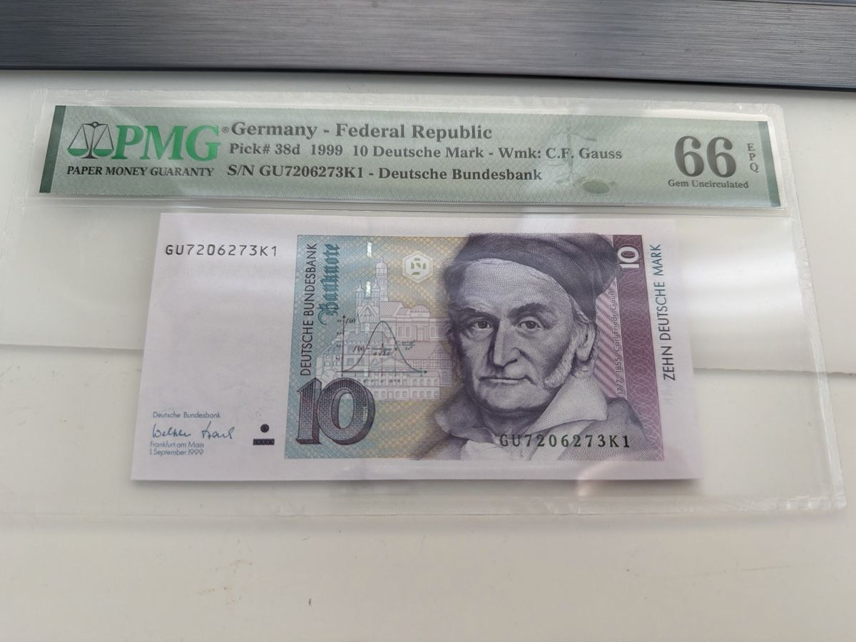 Banknoten: Gremany Deutschland – Neu und originalverpackt aus Baar von Bkdmr