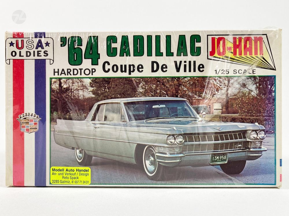 JO-HAN Cadillac Coupe de Ville 1/25 Modellbausatz Vintage 1