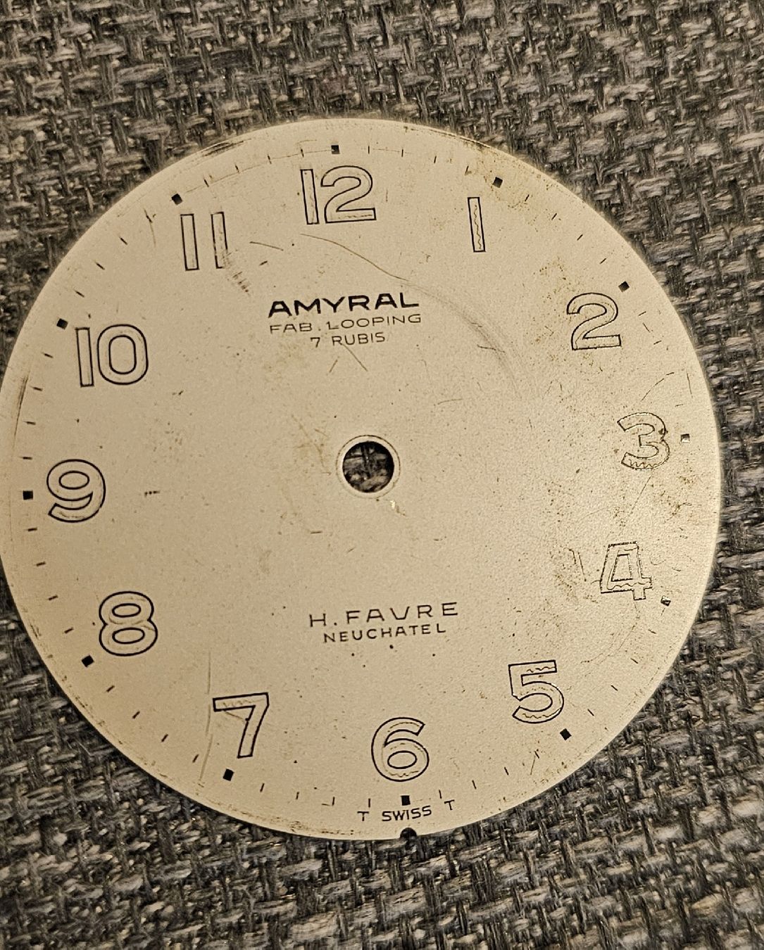 Stand- & Wanduhren: AMYRAL  H.FAVRE 57mm – Gebraucht aus Genève von Fresko01