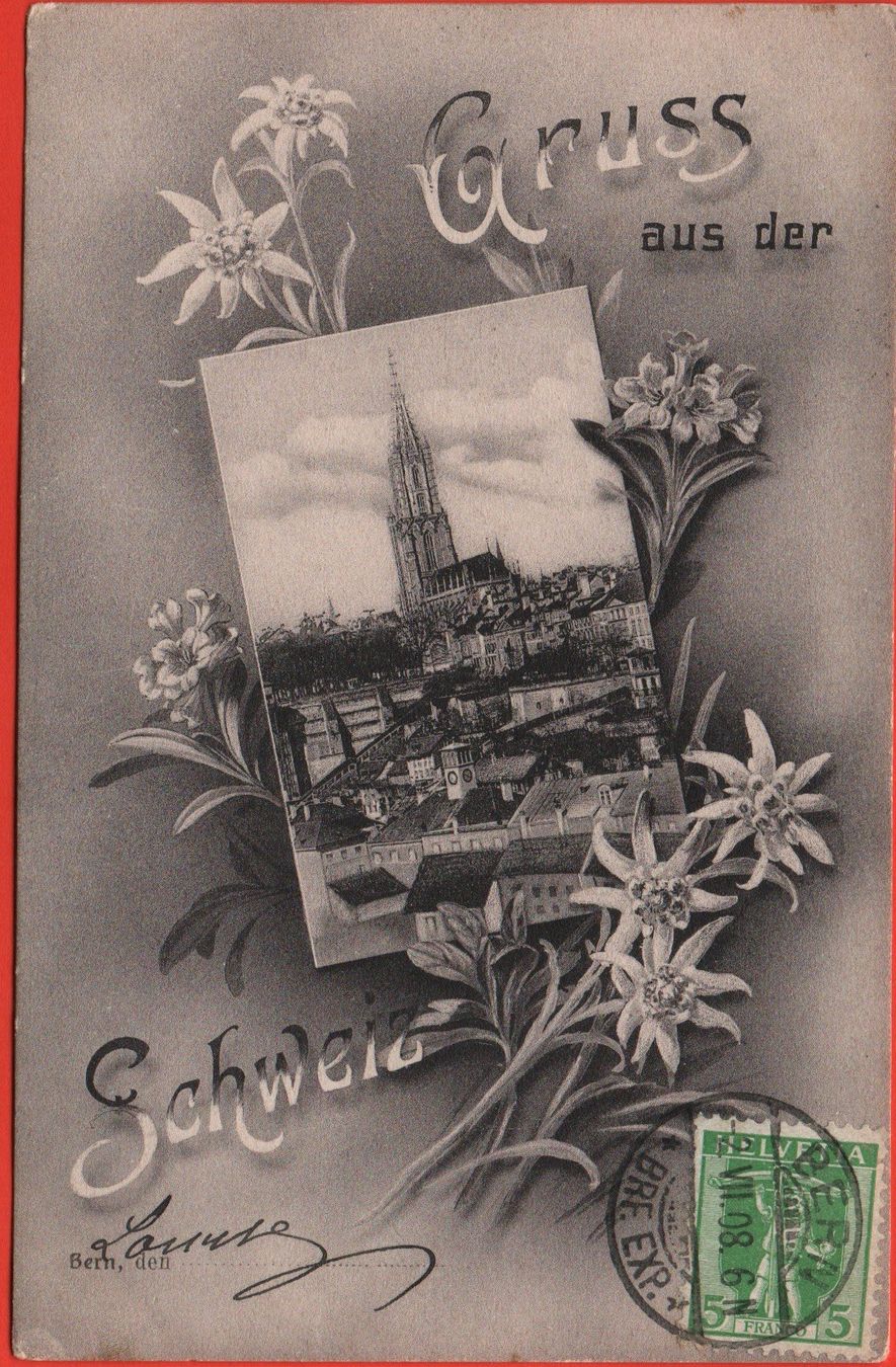 Cartoline postali: BERN Gruss aus der Schweiz – Usato da Jona venduto da philajona