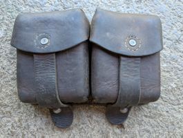 Doppel-Patronentaschen Finnland für Nagant-Gewehr - 2. WK