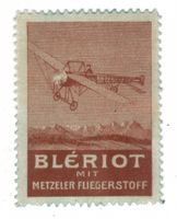 Metzeler Vignette BLERIOT (erst als Vorläufer in Rot im SBK)