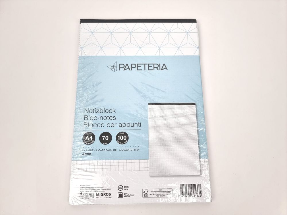 Artemio Mon Essential Notizblock – 14 X 7,5 Cm, 100 Seiten, Hochwertige Qualität