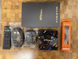  H96Max H2 Android TV Box 4K UHD originalverpackt