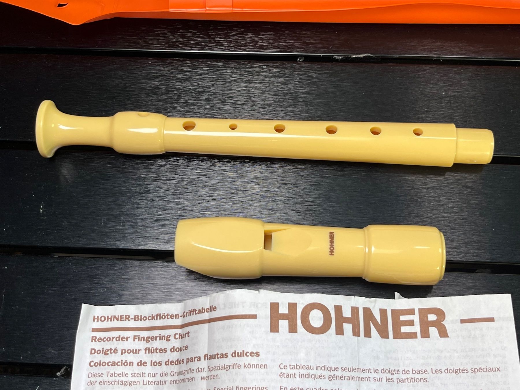 Hohner Strumenti musicali: Hohner Melody Blockflötte, Recorder, 9516 C Sopran – Nuovo e nell'imballaggio originale da Tafers venduto da JP911 6