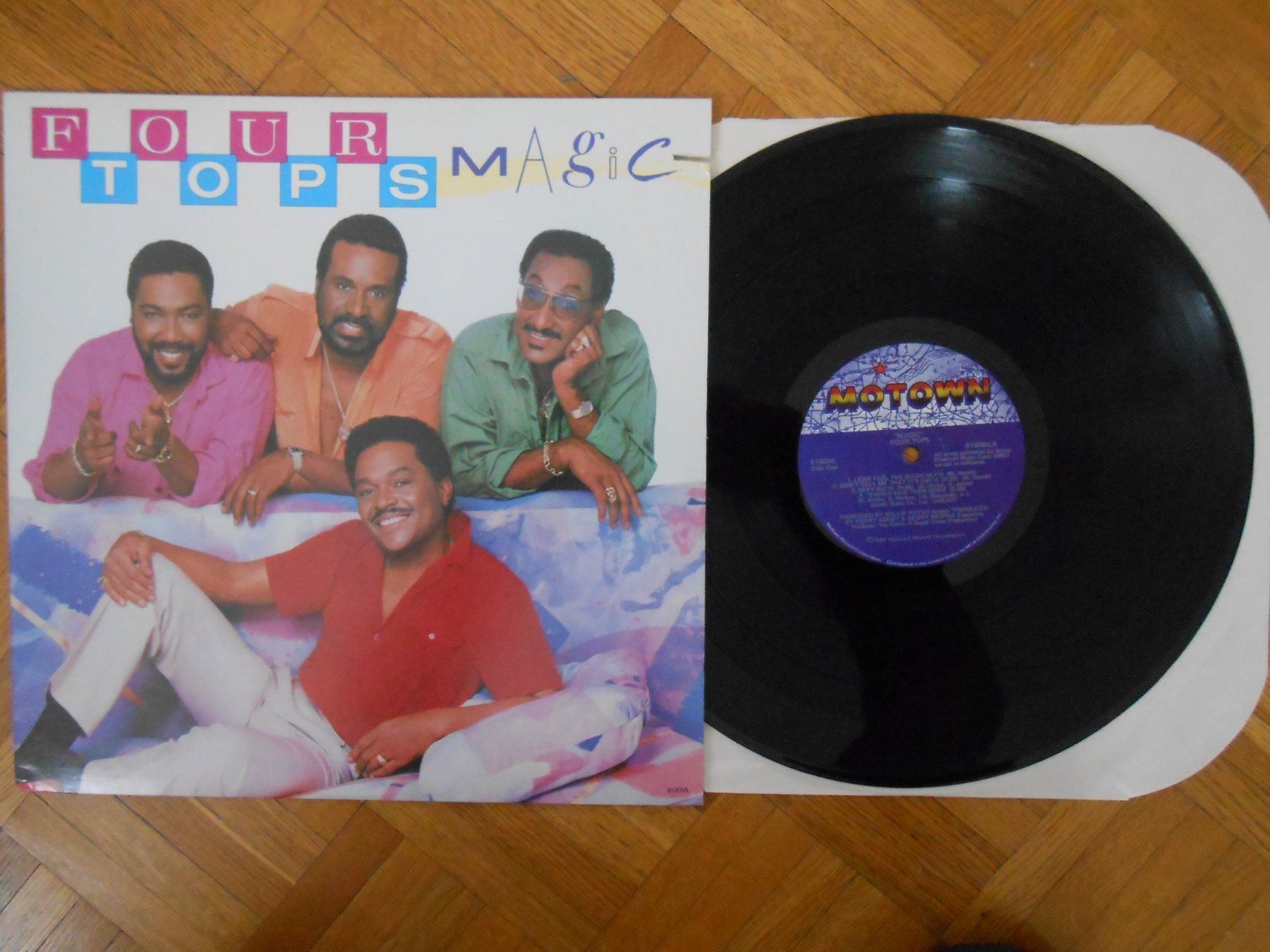 Vinyles: Four Tops 1985 Magic (LP) – D'occasion à Territet par Yvanz