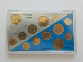 Münzsatz aus Israel 1986-1987