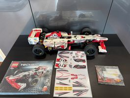 Lego F1 42000 inkl Motor für Heckflügel, gemäss Bilder