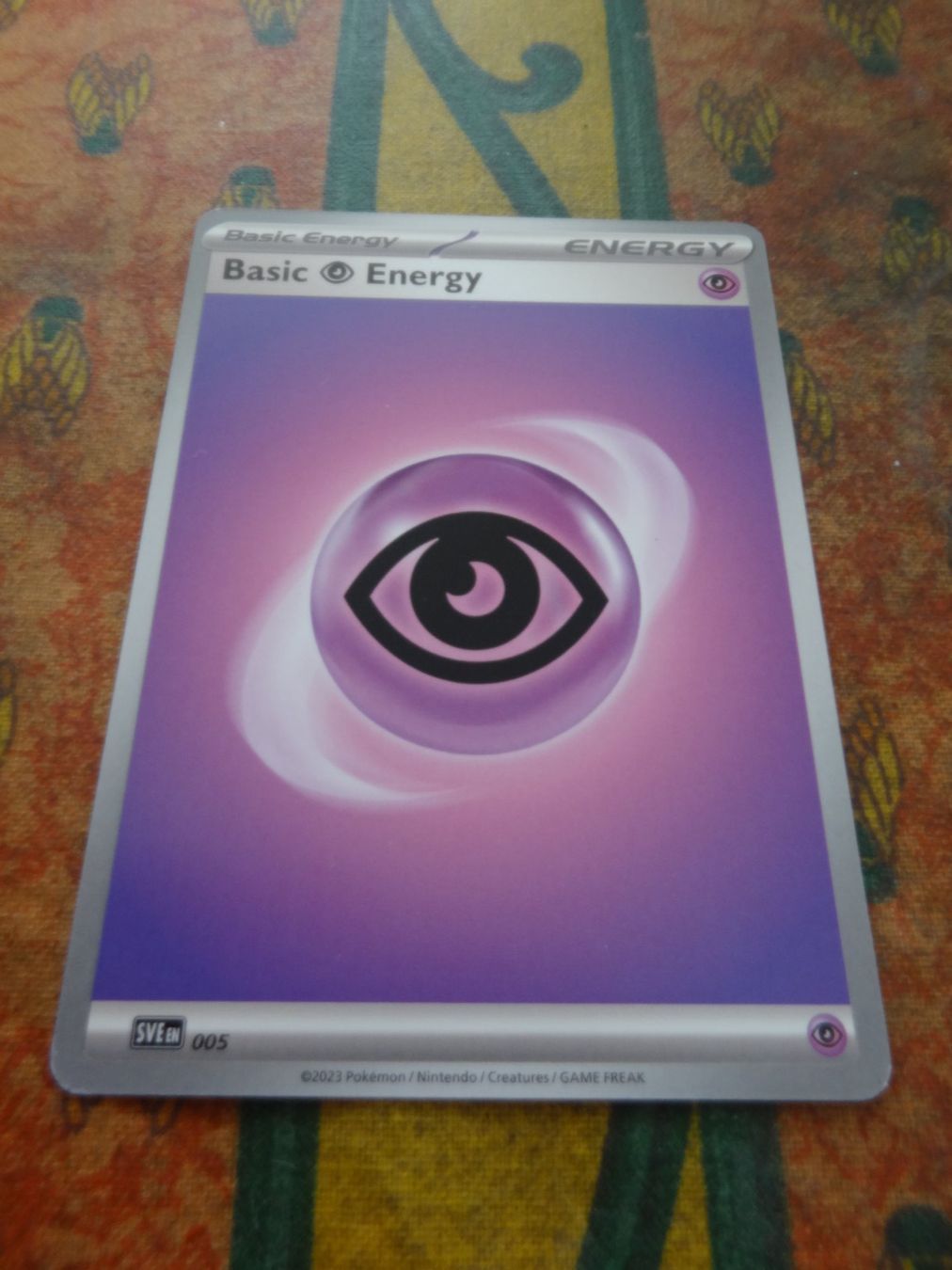 Pokémon Carte collezionabili: POKEMON  Basic Energy    SVE EN   005    ENERGY  2023 – Usato da Romanel-sur-Lausanne venduto da Swift13