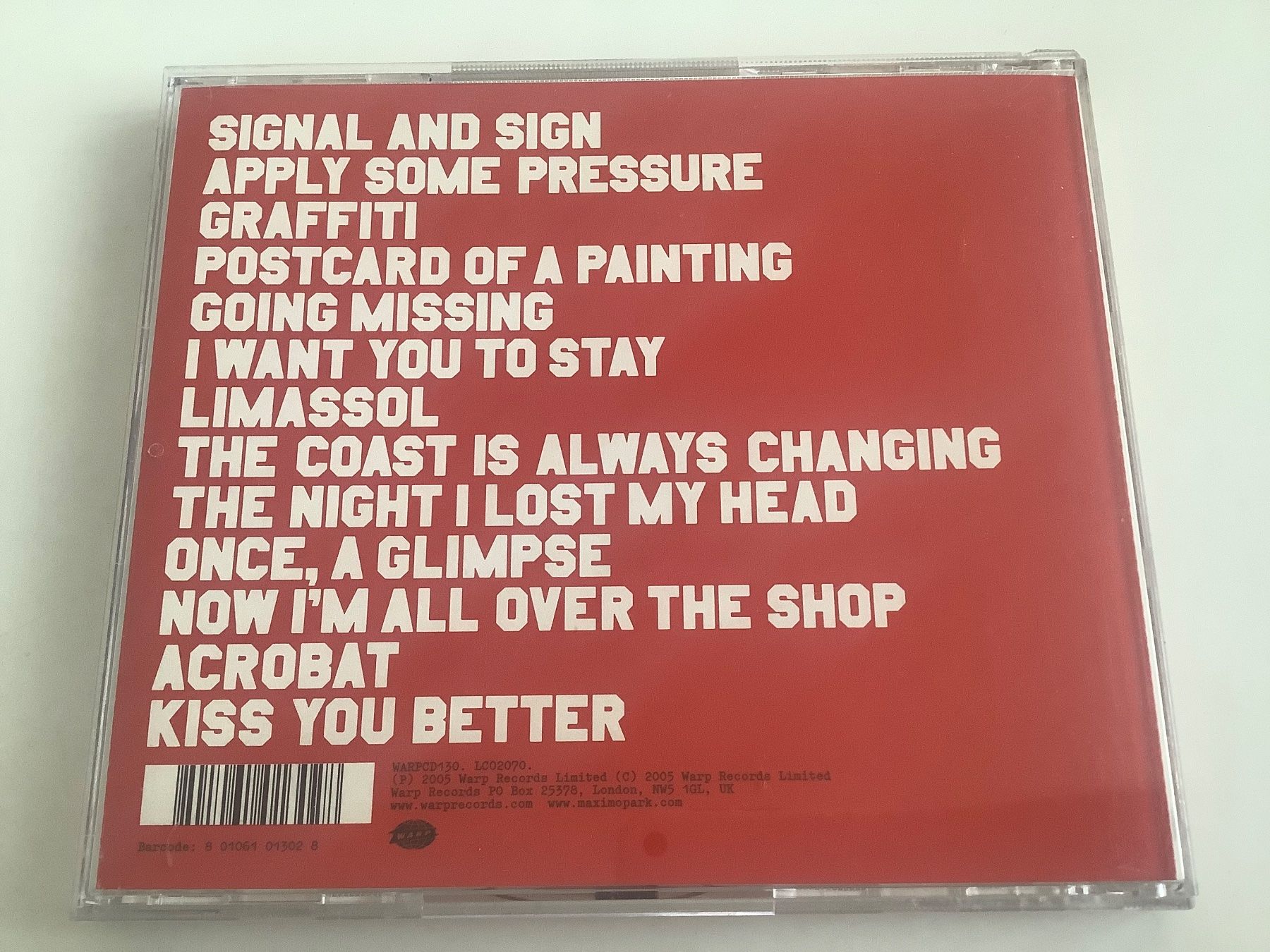 CD: Maximo Park / A Certain Trigger / 2005 – Usato da Dübendorf venduto da Shreck 1