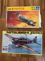 La-5 Fighter 1:72 Bausatz ungeoeffnet und Mitsubishi Zero...
