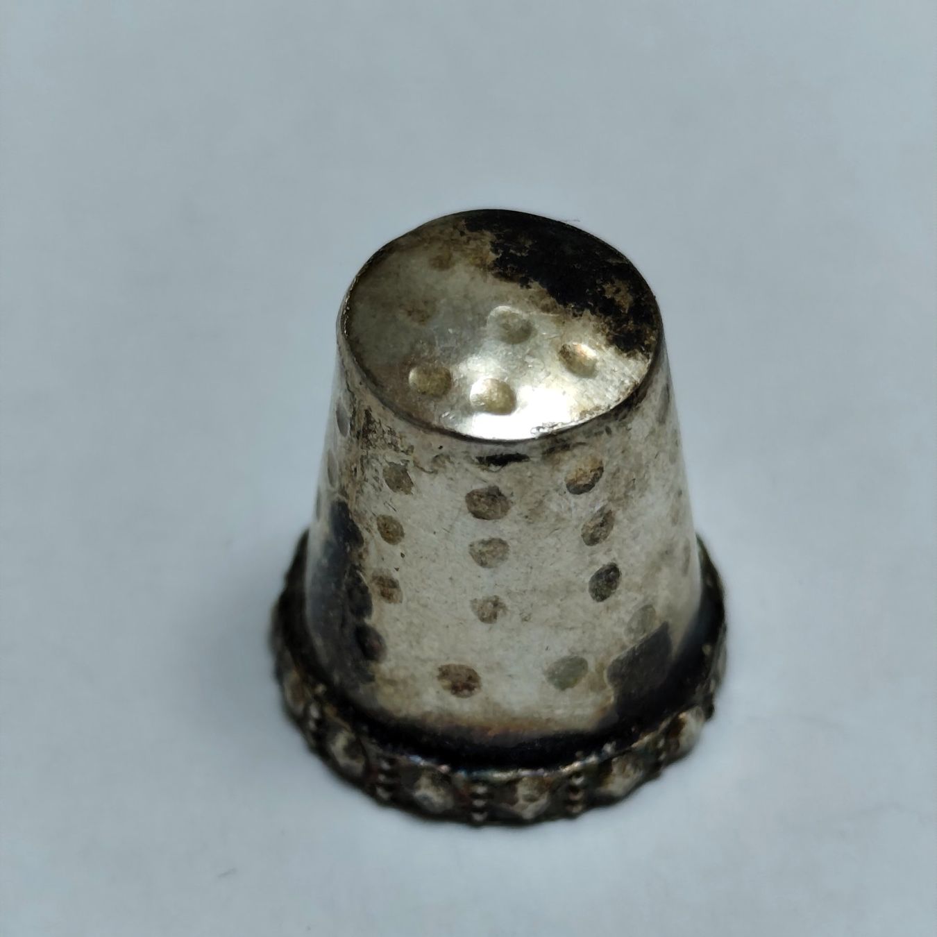 Ditali: Vintage Fingerhut aus silver silber, #A5 – Usato da Châtelaine venduto da Tropic.Watch2 1