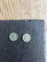 Schweizer 5 Rappen , 1879 und 1893. Selten!
