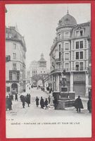 GENÈVE FONTAINE DE ESCALADE ET TOUR DE L'ILE 1897 /1905
