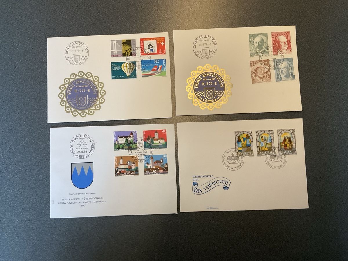 Tutti i francobolli: Alte Briefe, Couverts, Postkarten - Sammlung Schweiz Top! – Usato da Buchs ZH venduto da Obstgarten78 3