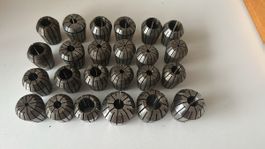 Spannzangen Set, 25 Stück, Top Zustand für Werkstatt!