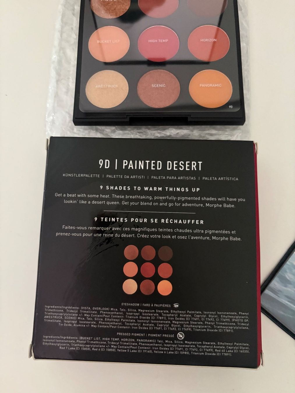 Make-up: Morphe 9D Painted Desert Artistry Palette Eyeshadow NEW – Nuovo e nell'imballaggio originale da Muzzano venduto da Sidney_3 3