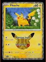 Pikachu 045/128 Pokemon 30th Celebration 30