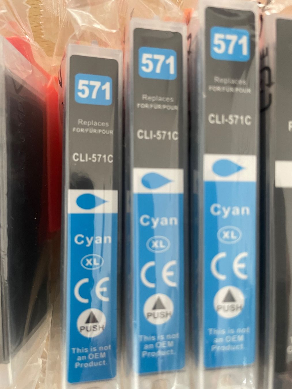 Pixma Cartucce per stampanti & toner: Canon PGI-570 + CLI-571 Druckerpatronen – Nuovo e nell'imballaggio originale da Neuenhof venduto da Sonnyd 3