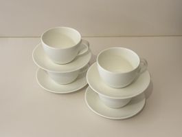ASA Selection á table Kaffeetasse mit Untersetzer x4 wie neu