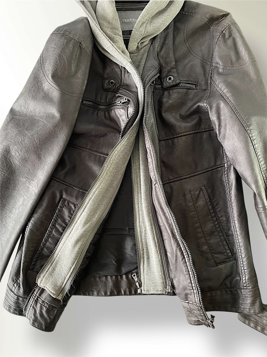 Maddison Giacche: Echtleder-Jacke Maddison Braun – Usato da Biberstein venduto da rwu_nw9r 4