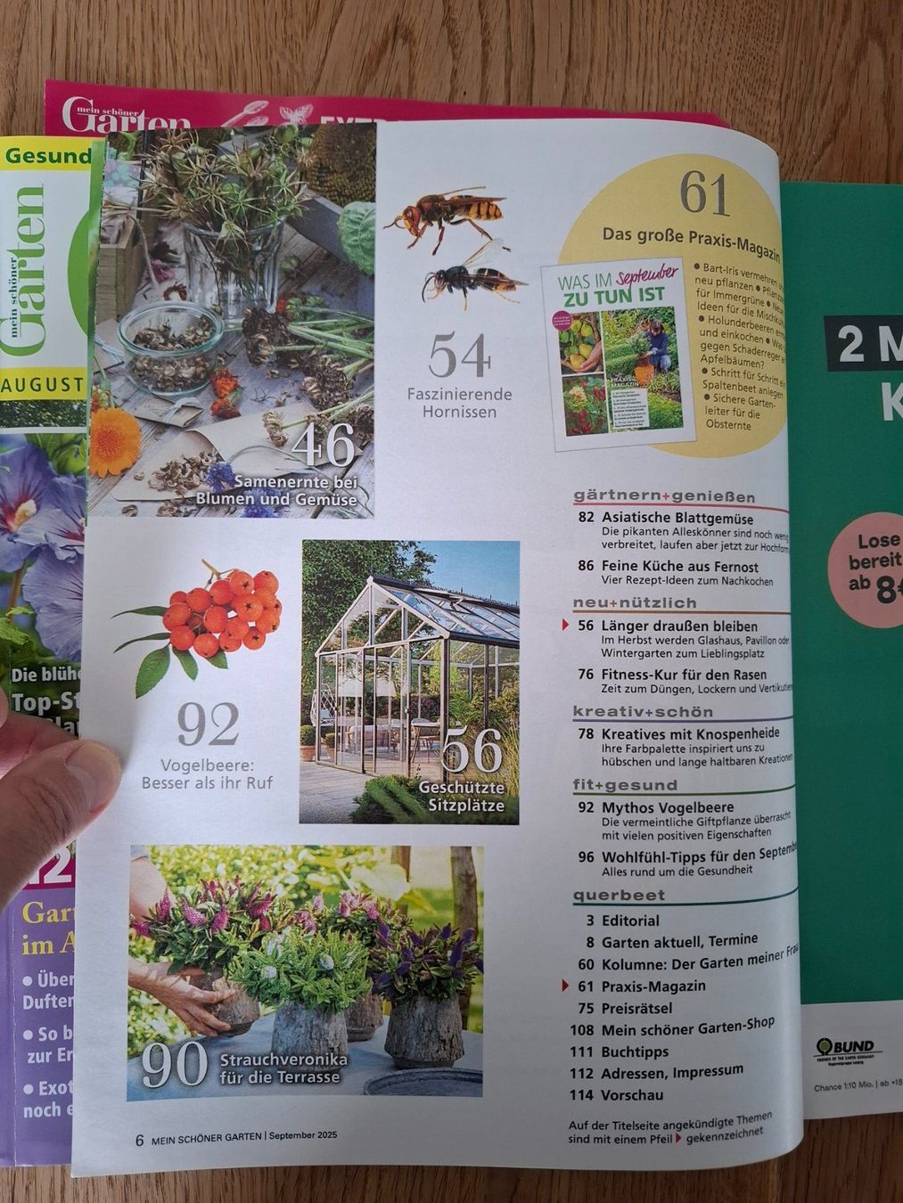 Zeitschriften & Magazine: Mein schöner Garten August & September 2025 – Neu (gemäss Beschreibung) aus Affoltern am Albis von Sabinezc 6
