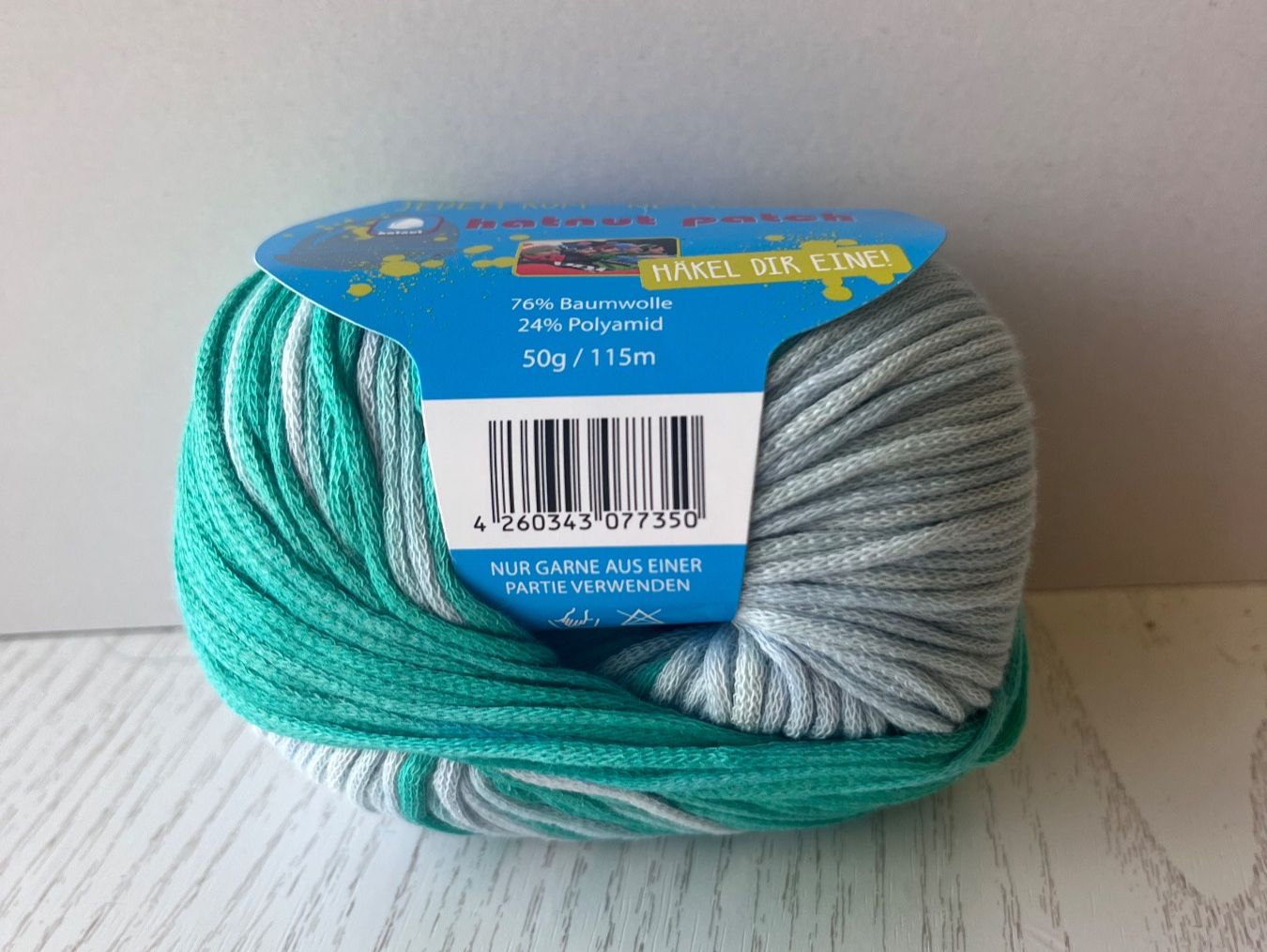 Wolle: 10 Knäuel Hatnut Patch – Neu und originalverpackt aus Büsserach von bor_s88m 1