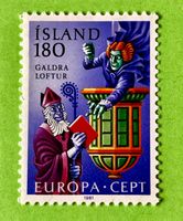 BRIEFMARKEN AUS Island UNGESTEMPELT  Siehe Original Fotos. 