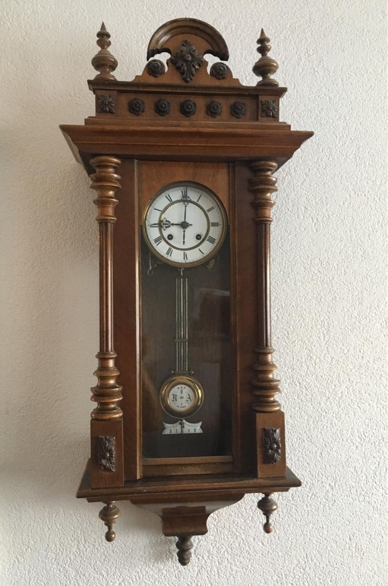 Orologi da terra & Orologi da parete: Horloge en bois d'époque – Usato da Bassins venduto da mar_m22f