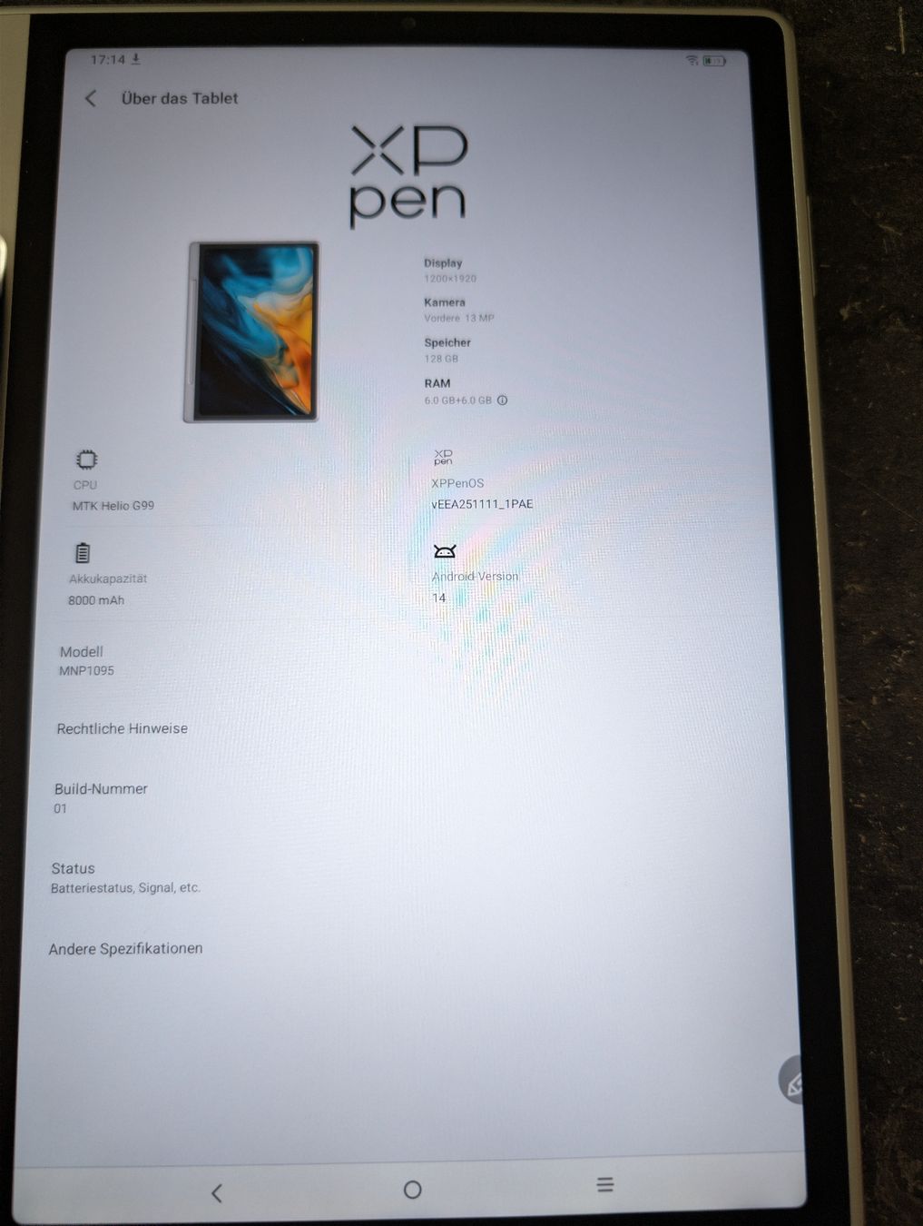 Tablet PC: XP Pen Magic Notepad – Gebraucht aus Dübendorf von Rean94 1