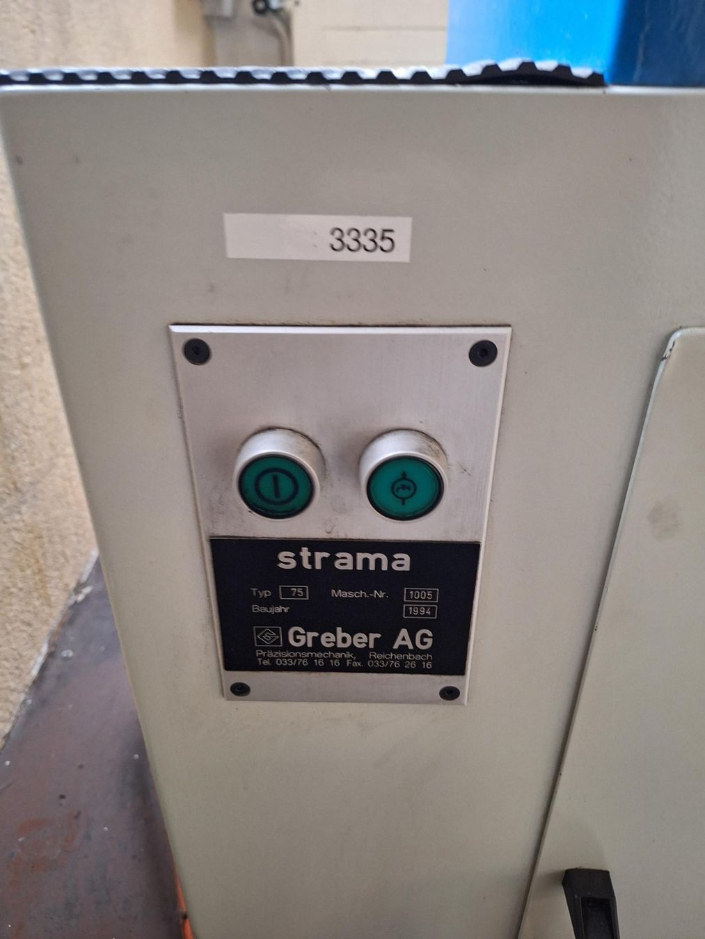 Schleifen & Polieren: Schleifmaschine Strama 75 – Gebraucht aus Frutigen von orpaw 1