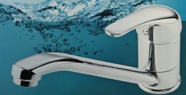 Hochwertiger Wasserhahn Chrom Einhebelmischer Coop