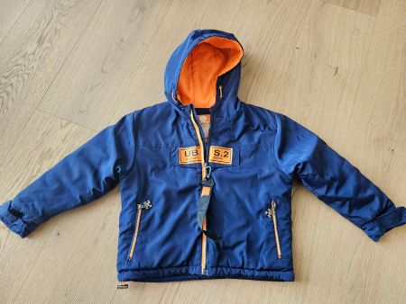 UBS2 Kinder Jacke blau orange und passende Weste