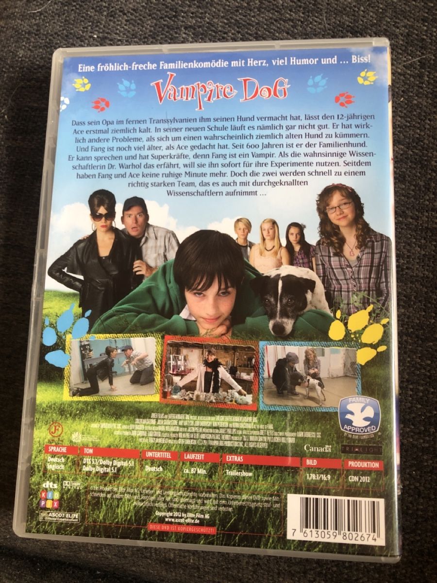 Tous les DVDs: DVD, VAMPIRE DOG – D'occasion à Balsthal par Katzenfan99 1