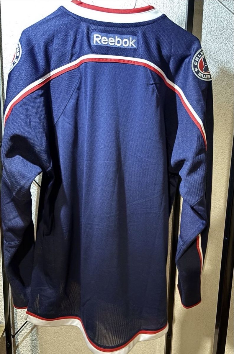 Reebok Canottiere & Pantaloni: NHL Columbus Blue Jackets Jersey, Grösse L – Nuovo (secondo la descrizione) da Rechthalten venduto da Trikot-master 2
