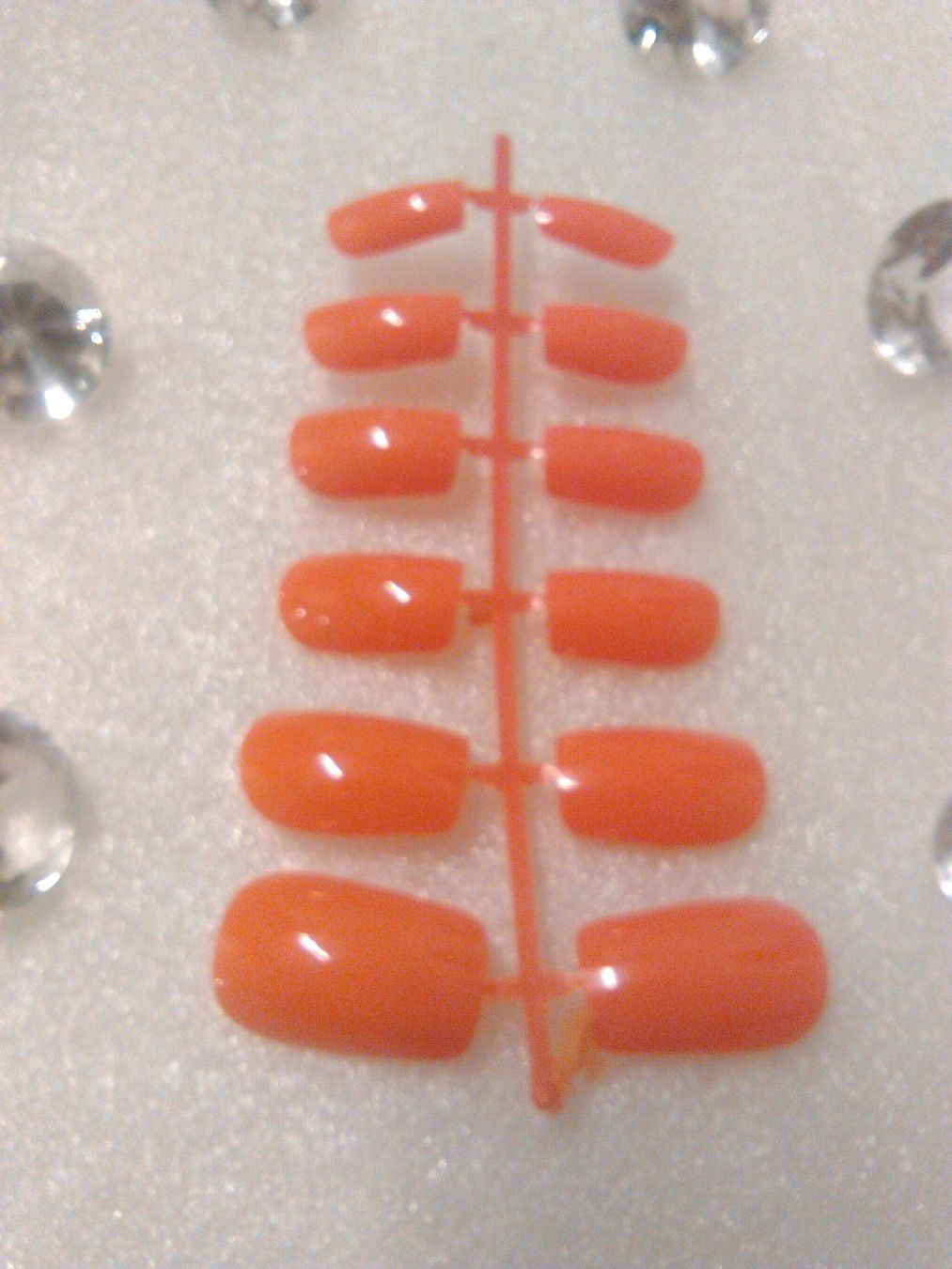 Künstliche Fingernägel: KÜNSTLICH FINGERNÄGEL,,,,;ORANGE FARBE – Neu (gemäss Beschreibung) aus Basel von bijoutrie_4 4