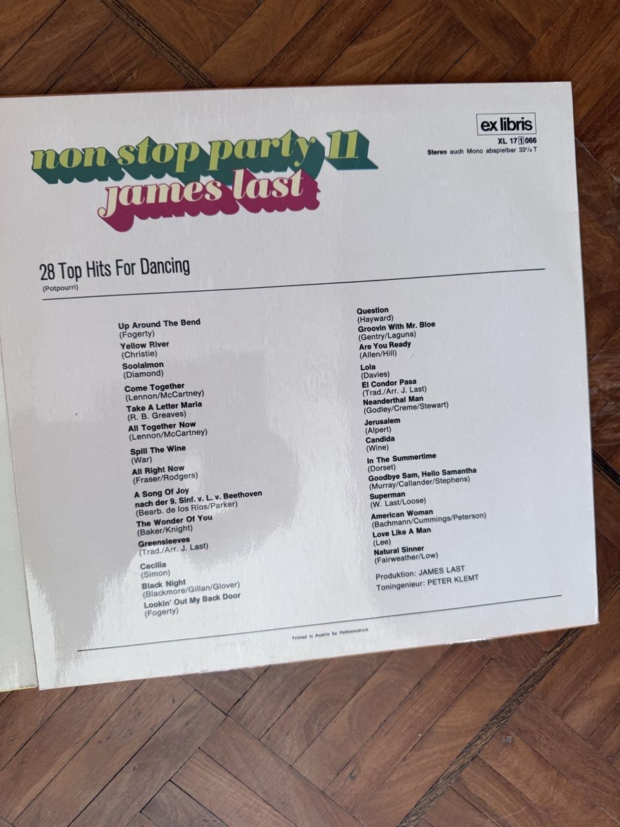 Dischi in vinile: 12 Schallplatten James Last Ex Libris gebraucht – Usato da Wil SG venduto da Pef75 5