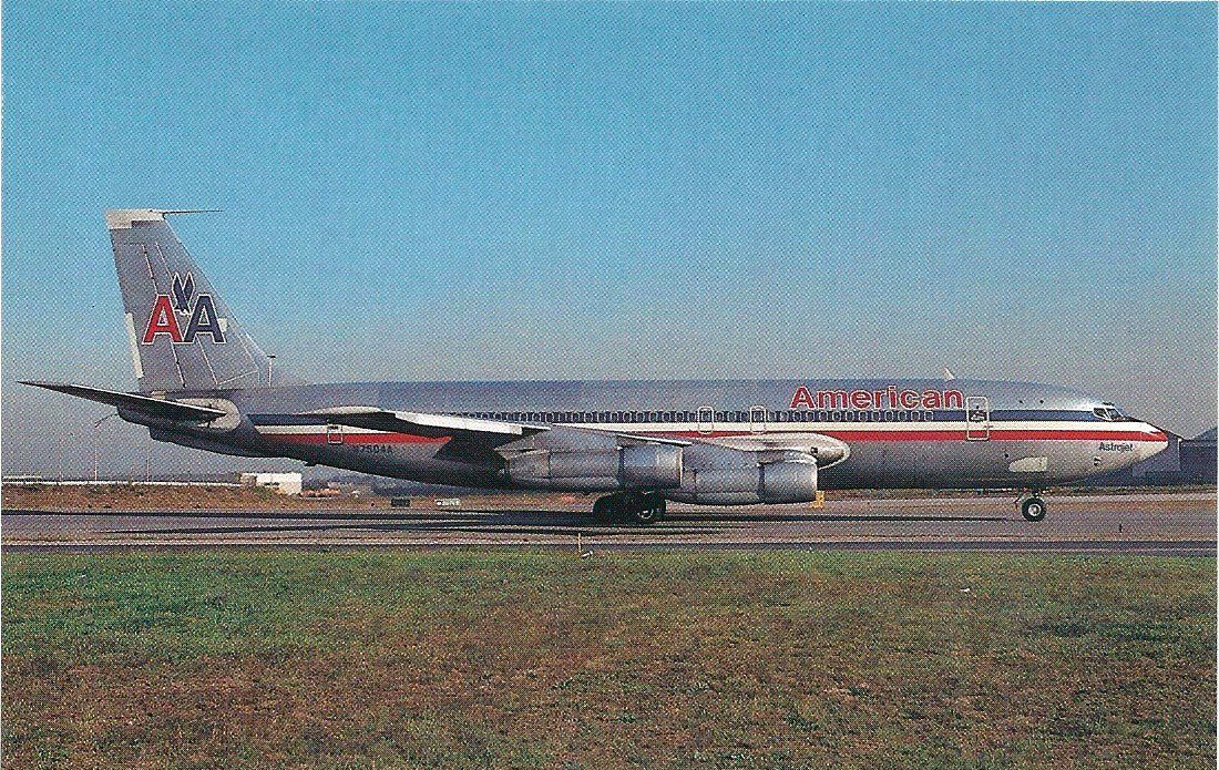 Cartoline postali: American Boeing 707-123B N7504A – Nuovo e nell'imballaggio originale da Thun venduto da Abigboss