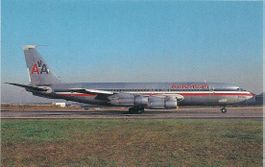 American Boeing 707-123B N7504A