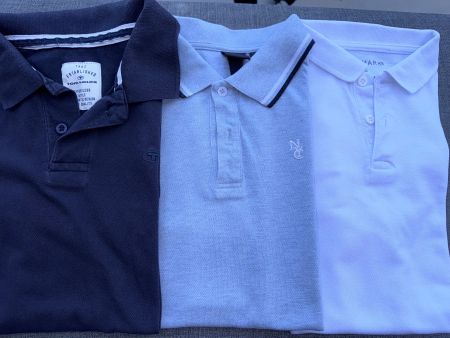 3 Herren Poloshirts Gr. S