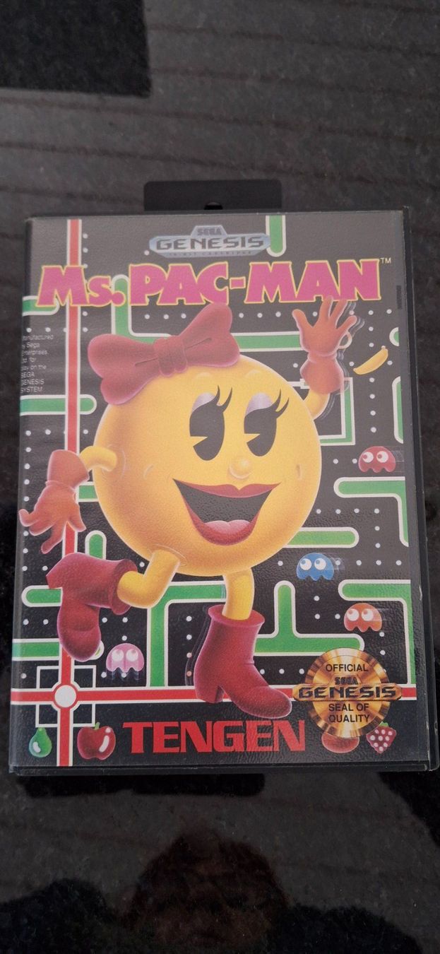 Sega Giochi: MS Pac-Man - SEGA MEGA DRIVE – Usato da Bellelay venduto da Katia5