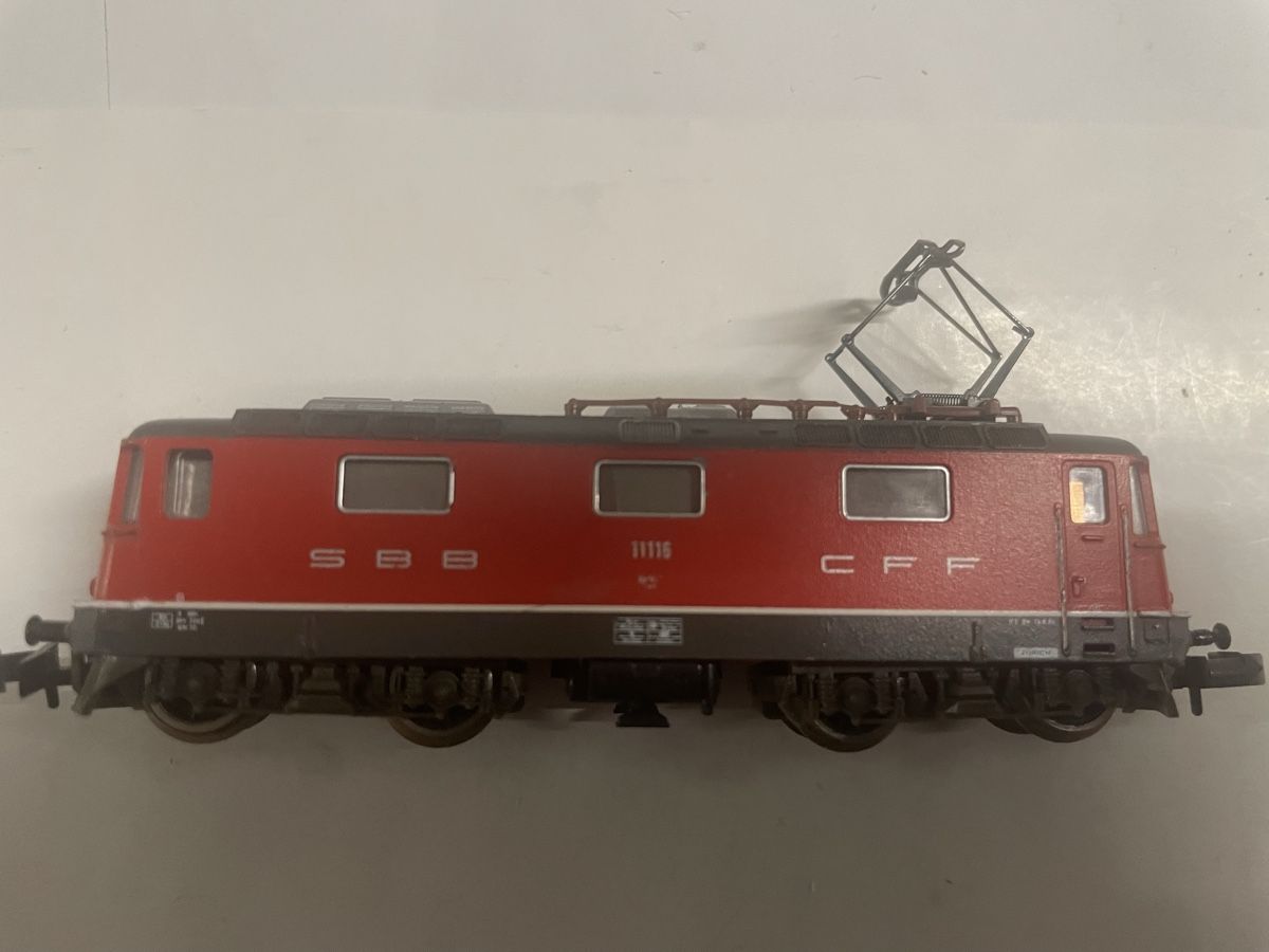 Trix Modellini di ferrovie: Re 4/4 ´´ CFF 11116 rouge – Usato da Pont (Veveyse) venduto da Labiche0 1