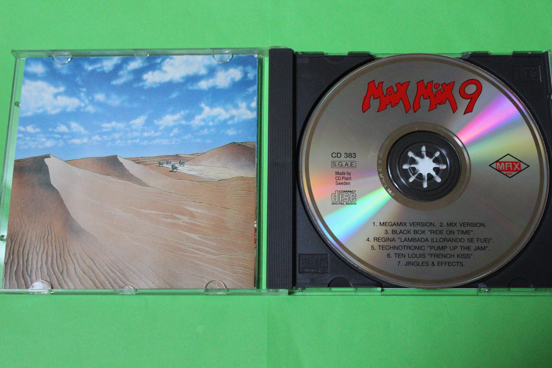 CD: MAX MIX 9 mit EURO DISCO CD – Usato da Tübach venduto da JamesStone 3