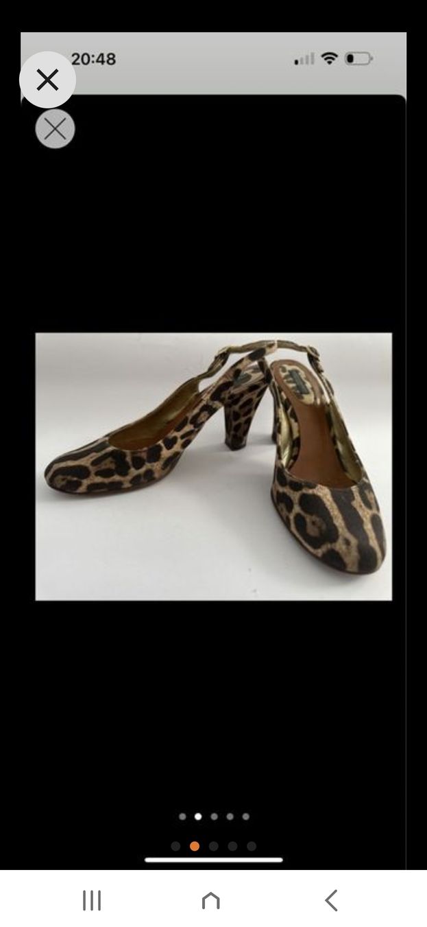 Dolce & Gabbana Damenschuhe: D&G Leo-Pumps, Gr. 37, elegant, eher klein geschnitten – Gebraucht aus Thalwil von Jola123 1