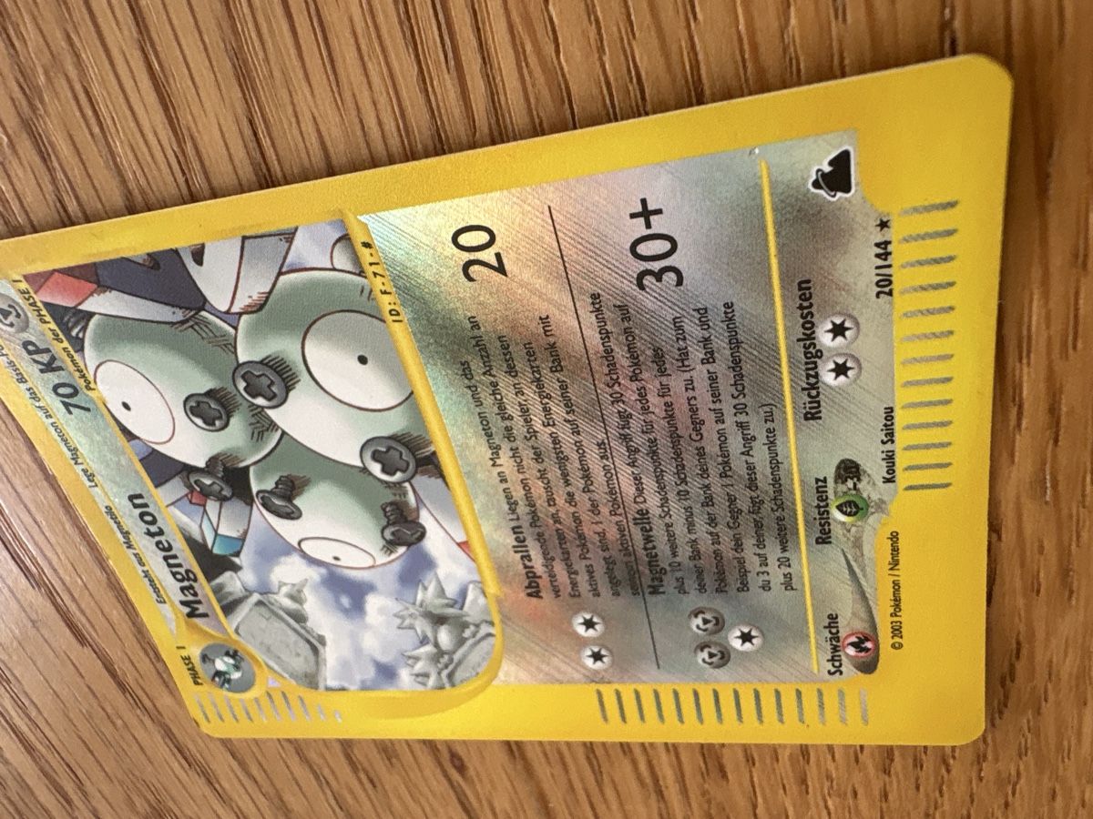 Pokémon Carte collezionabili: Pokemon, Magneton, Skyridge – Usato da Zürich venduto da el_marcel 1