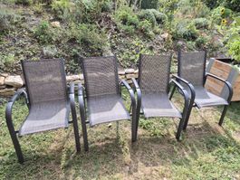 4 Gartenstühle