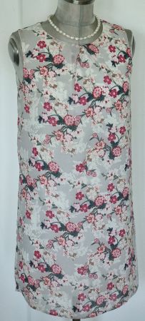 S 36/38 TERRANOVA ital. A-Linie Sommerkleid Tunikakleid flor