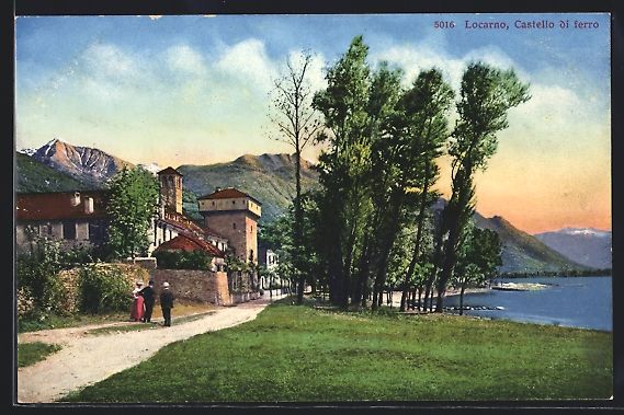 Cartes postales: AK Locarno, Castello di ferro – D'occasion à Berlin par bartko-reher