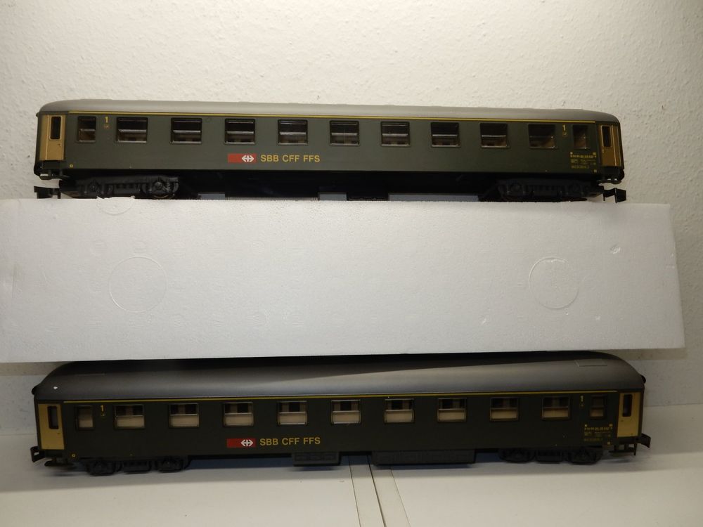 Lima Carrozza 309521K – Wagon Voyageurs HO – 2ème Classe SBB – Neuf