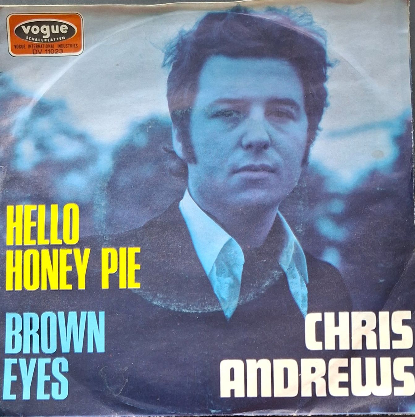 Dischi in vinile: Vinyl-Single Chris Andrews - Brown Eyes – Usato da Langenthal venduto da Modo39